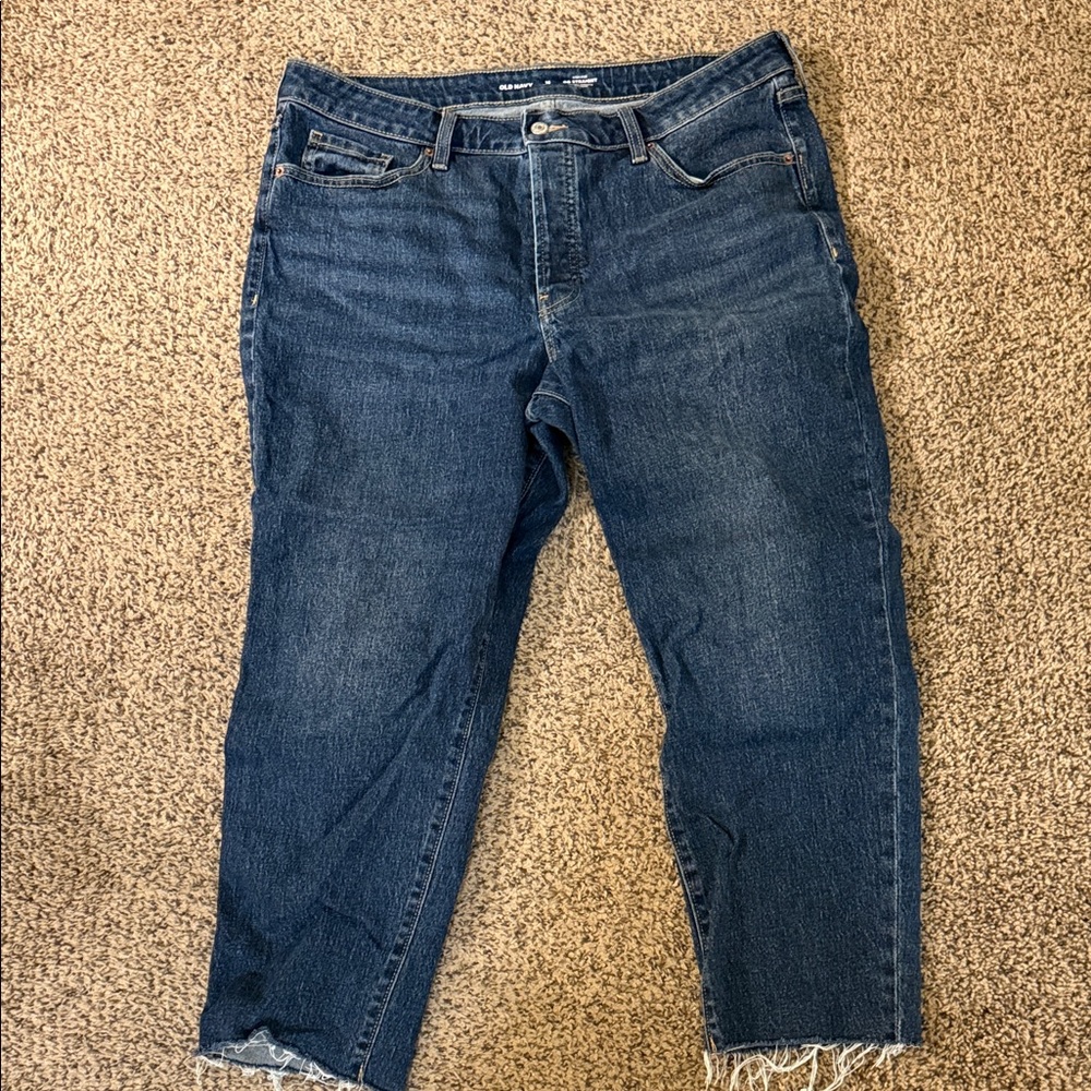 Old Navy Dark Blue OG straight Jeans